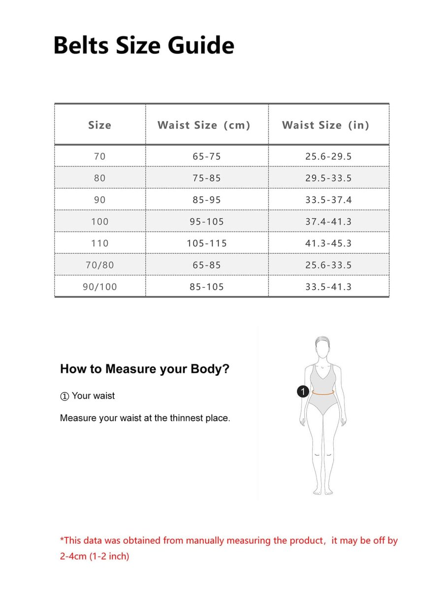 H1692P 1 pieza Cinturón simple de hebilla redonda geométrica para mujeres, combinado con vestido informal o jeans para uso diario - Imagen 5