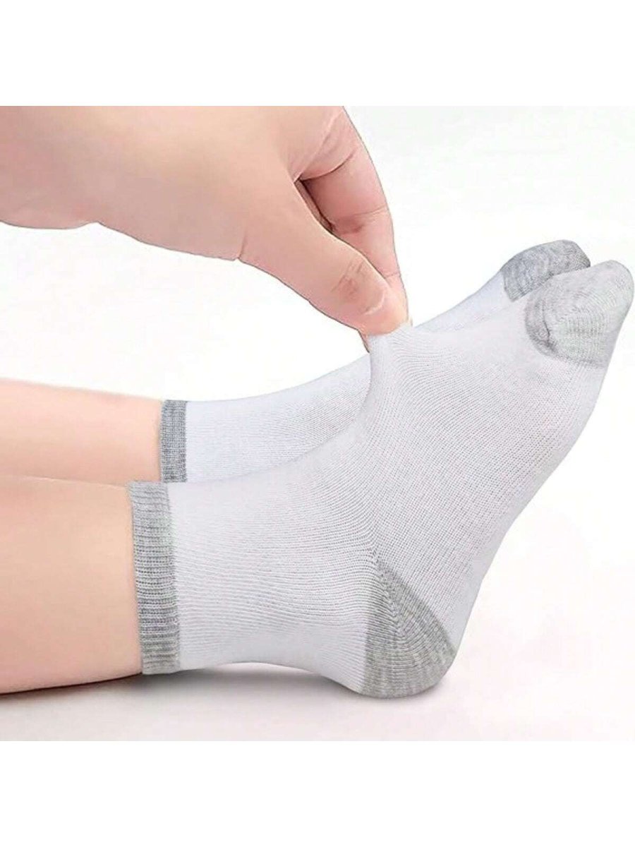 H2970P Calcetines Para Niños, 24 Pares De Tubos Multicolores Para Niños Y Niñas (de 1 A 14 Años), Conjunto De 24 Pares De Calcetines Para Niños Pequeños - Imagen 6