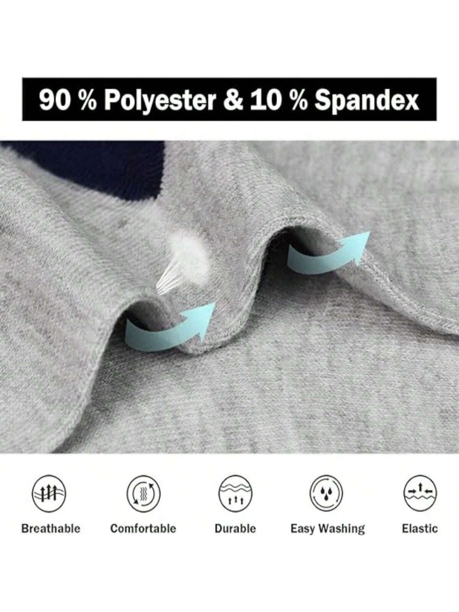 H2970P Calcetines Para Niños, 24 Pares De Tubos Multicolores Para Niños Y Niñas (de 1 A 14 Años), Conjunto De 24 Pares De Calcetines Para Niños Pequeños - Imagen 3