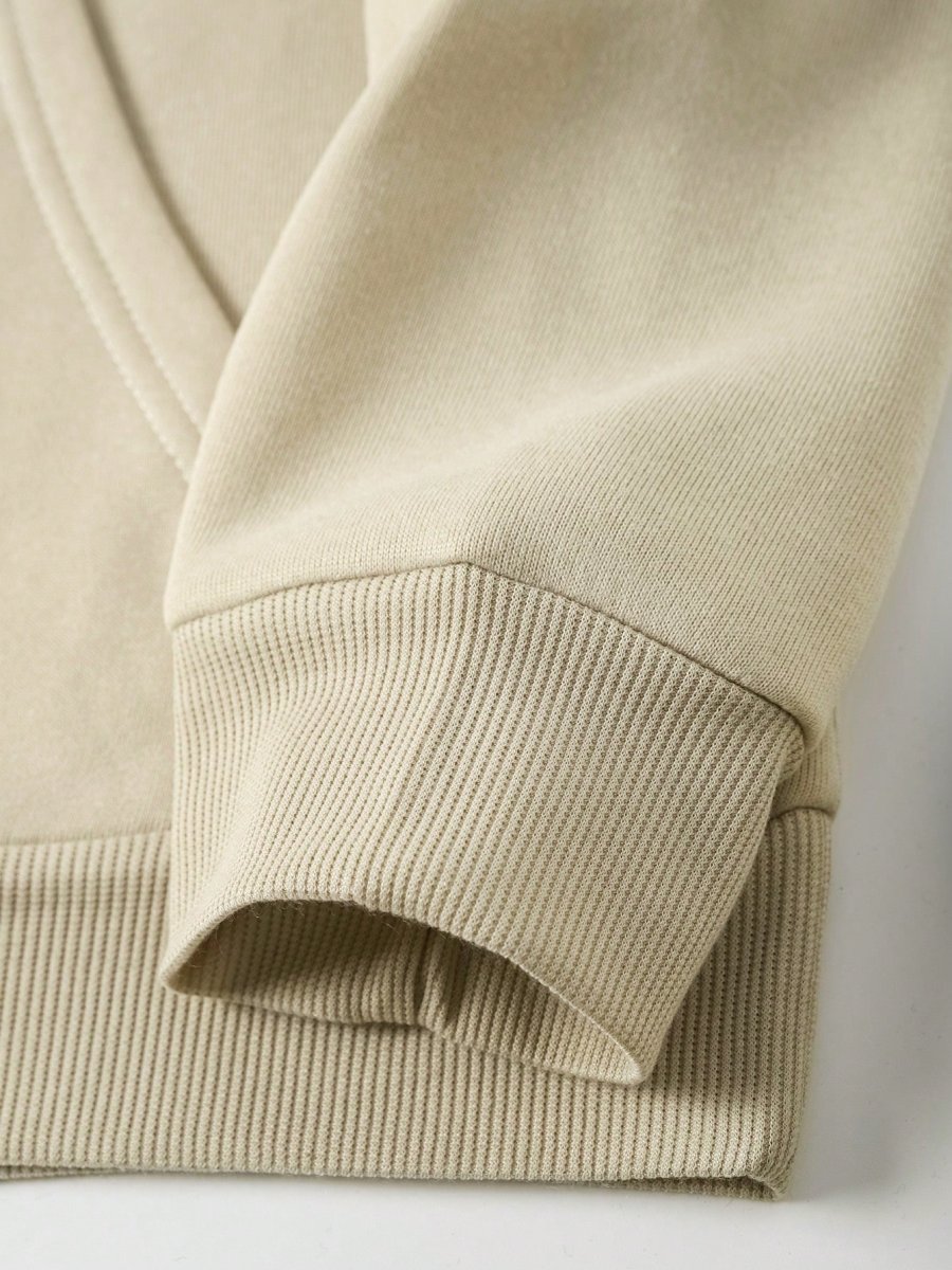 H5685P Sudadera Con Capucha Tropical Para Hombre Con Impresión De Letras, Cordón Ajustable Y Forro Polar - Imagen 4