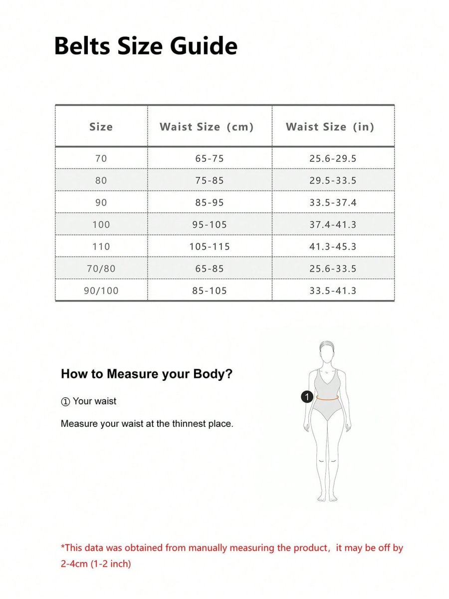 H1285P 1 Pieza Cinturón De Cintura De Hebilla Cuadrada De Estilo Europeo Y Americano Para Mujer, Cinturón Corset Elástico Ancho Con Abrigo Decorativo - Imagen 9