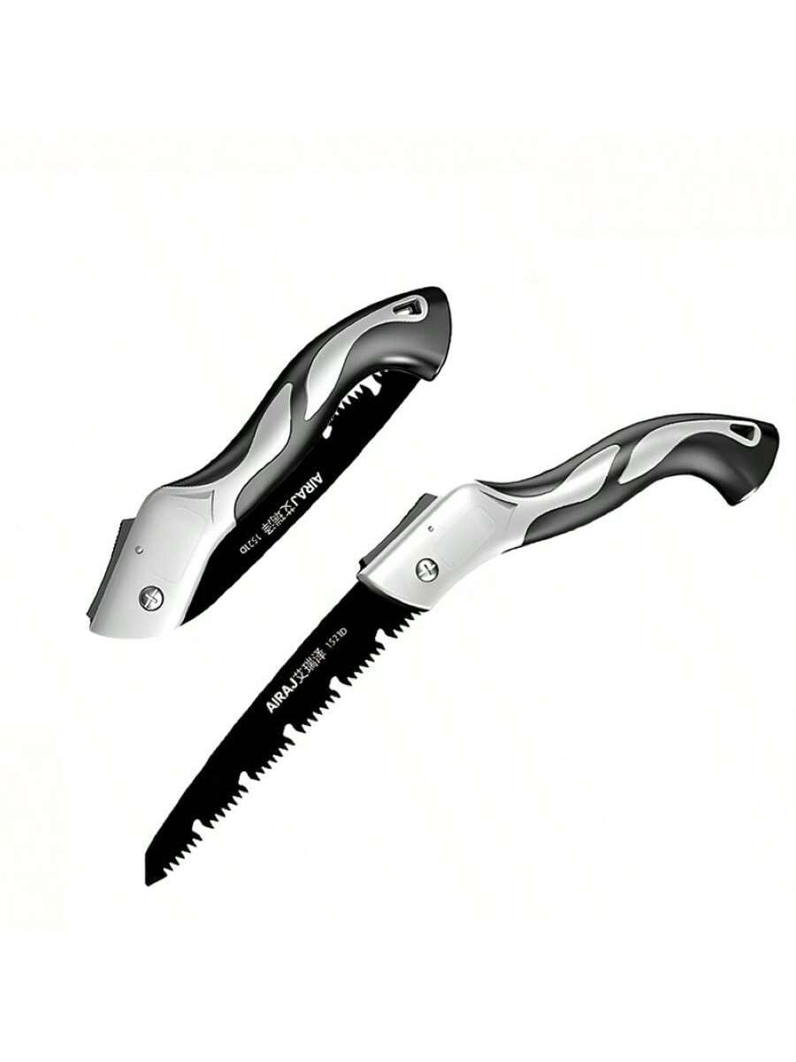 H5600P Sierra plegable AIRAJ para carpinterÃa, sierra de podar multifunción plegable para cortar madera afilada, cuchillo de tala y jardÃn para camping al aire libre - Imagen 8