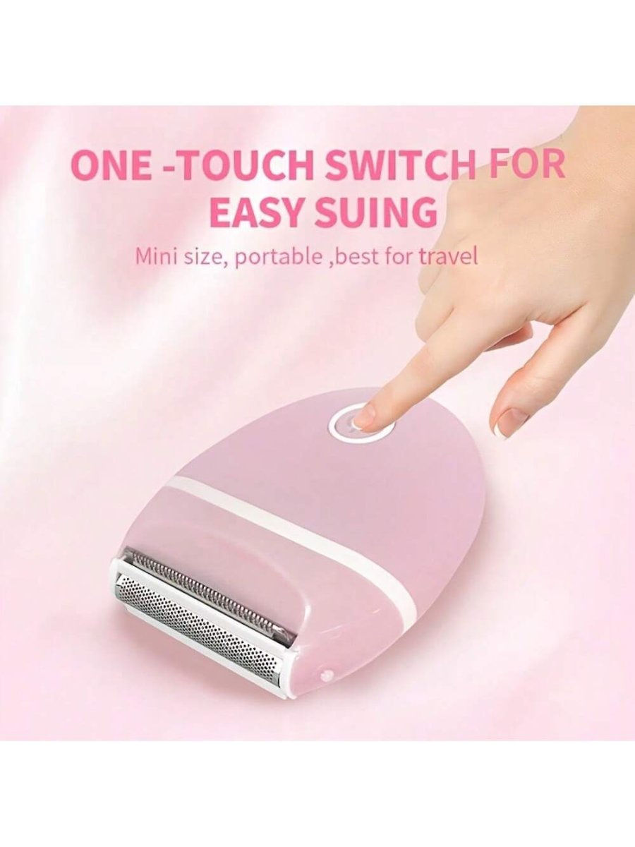 H2325P Afeitadora eléctrica para mujeres, Maquinilla eléctrica para mujeres, para Bikini, Piernas, Axilas, Pelos públicos, Recortadora portátil con cabezal desmontable, Inalámbrico, Uso en seco y húmedo - Imagen 8