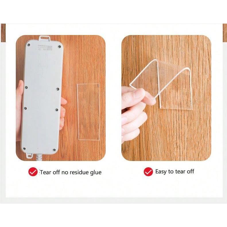 H1918P 1 pieza de cinta de doble cara nano super fuerte de 1/3M – Lavable, reutilizable, resistente al agua – Transparente – para suministros de cocina y baño - Imagen 9