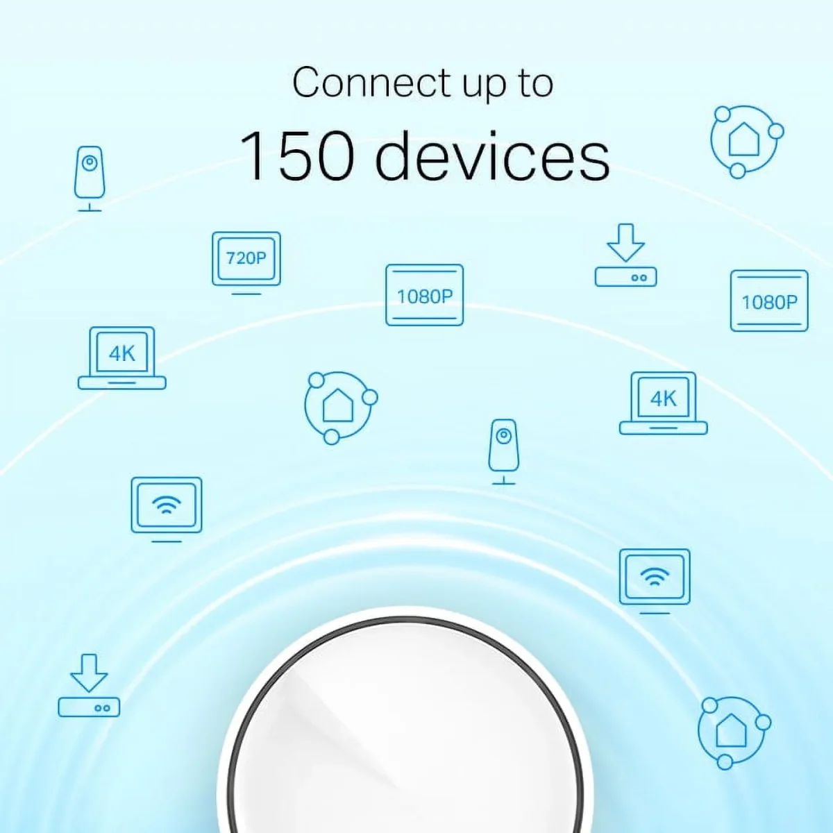 TP-Link Wi-Fi 6 AX3000 Wi-Fi 6 Mesh Router System / Deco W6000 (Paquete de 2) / 5000 Pies Cuadrados de Cobertura WiFi, Reemplaza Routers y Extensores Individuales, Cobertura Interior de hasta 5000 Pies Cuadrados. - Imagen 7