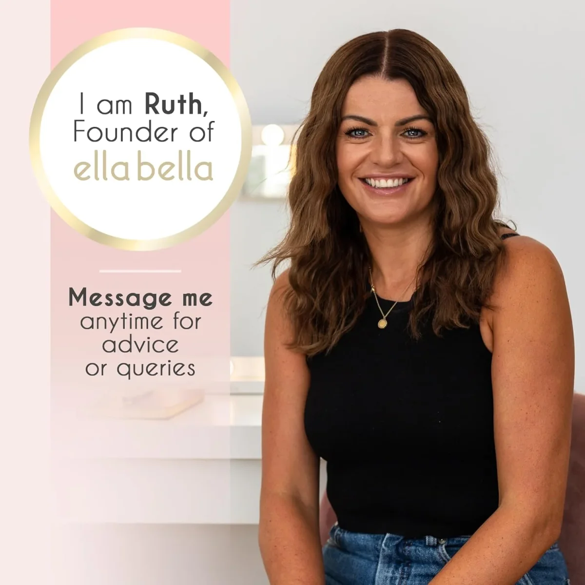 ELLA BELLA® Secador de pelo iónico profesional con difusor • Secador de iones negativos • Adecuado para todo tipo de cabello • Control inteligente del calor y velocidades de secado rápido • Diseño - Imagen 8