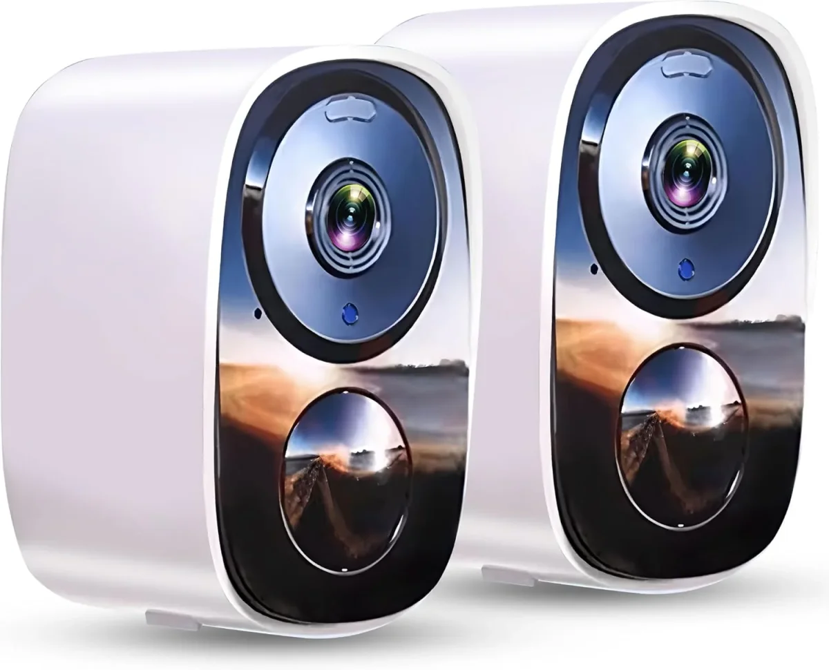 Cámaras de seguridad 2K actualizadas 2025 inalámbricas para exteriores, almacenamiento en la nube gratuito y soporte de tarjeta SD local, duración de la baterÃa de 1 a 6 meses, impermeable - Imagen 8