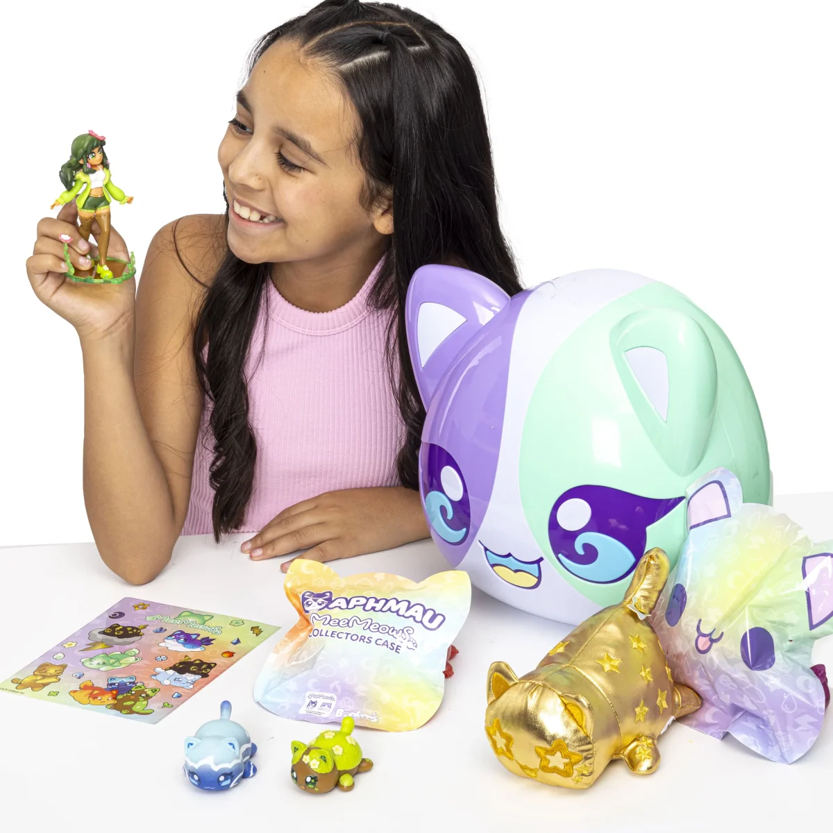 Aphmau Set Sorpresa Misteriosa, Elemental, Figura y Accesorios Coleccionables, Juguetes de Peluche, Sorpresas Misteriosas de 10 Piezas, Merch Oficial de Aphmau - Imagen 3